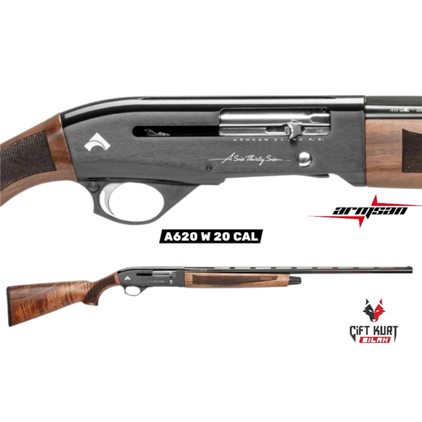 ARMSAN A620 W 20 KALİBRE OTOMATİK YİVSİZ AV TÜFEĞİ